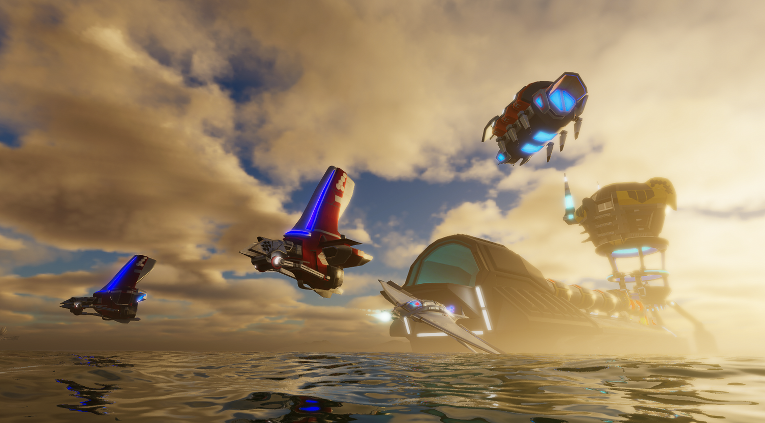 A scene from the game production incubator project Eskhaya made by Alumni game students from the Academy of Digital Arts