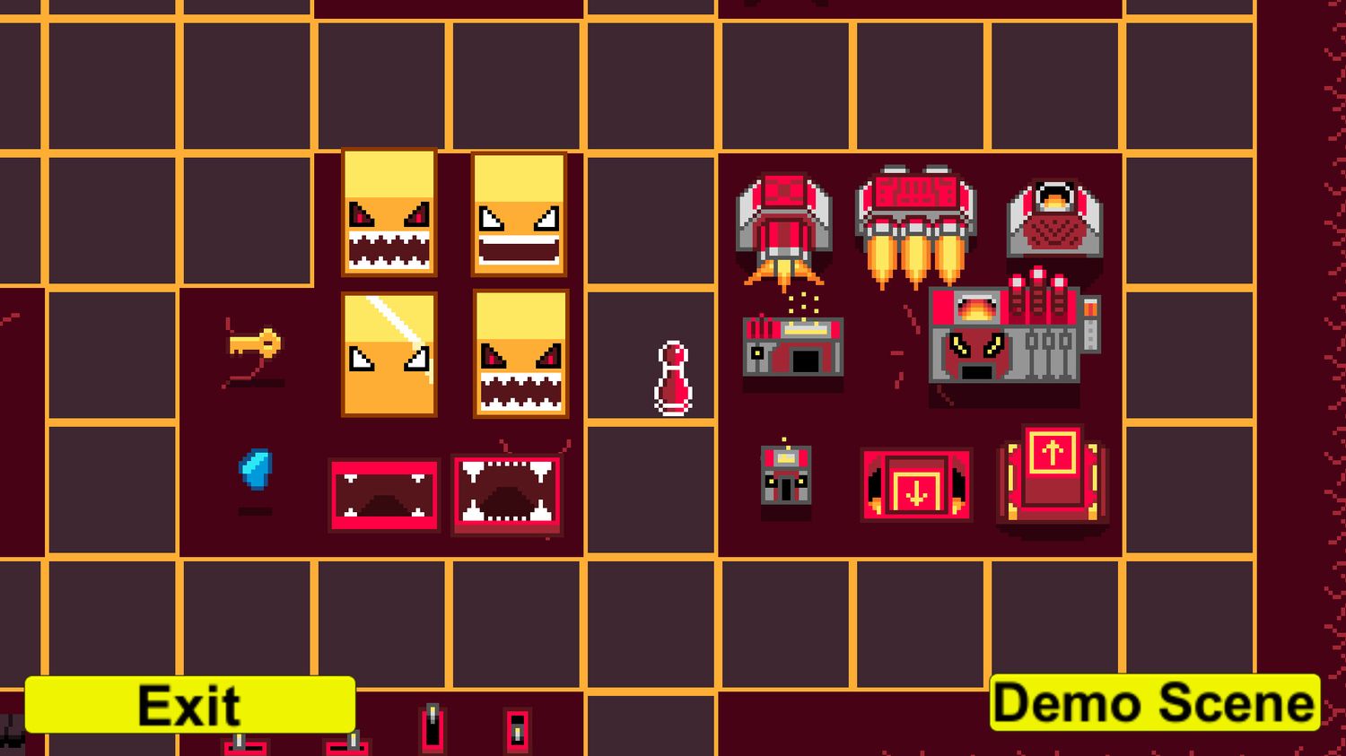 A 2D pixelart game graphics asset final project by a game student at the Academy of Digital Arts, Cape Town.