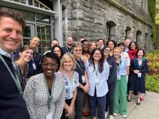 Alle deelnemers van de Philanthropy Media Summit in New York