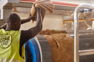 Fabriek in Ghana