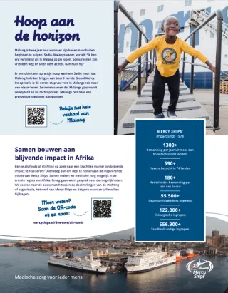 Advertentie van Mercy Ships