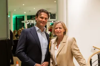 Ron Meeuwissen en Adriana Esmeijer