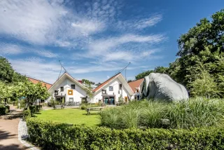 Villa Pardoes vanaf de buitenkant