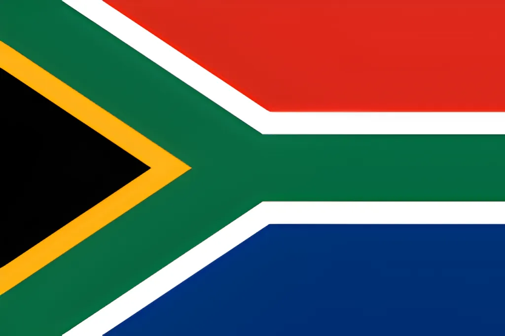 Vlag Z-Afrika