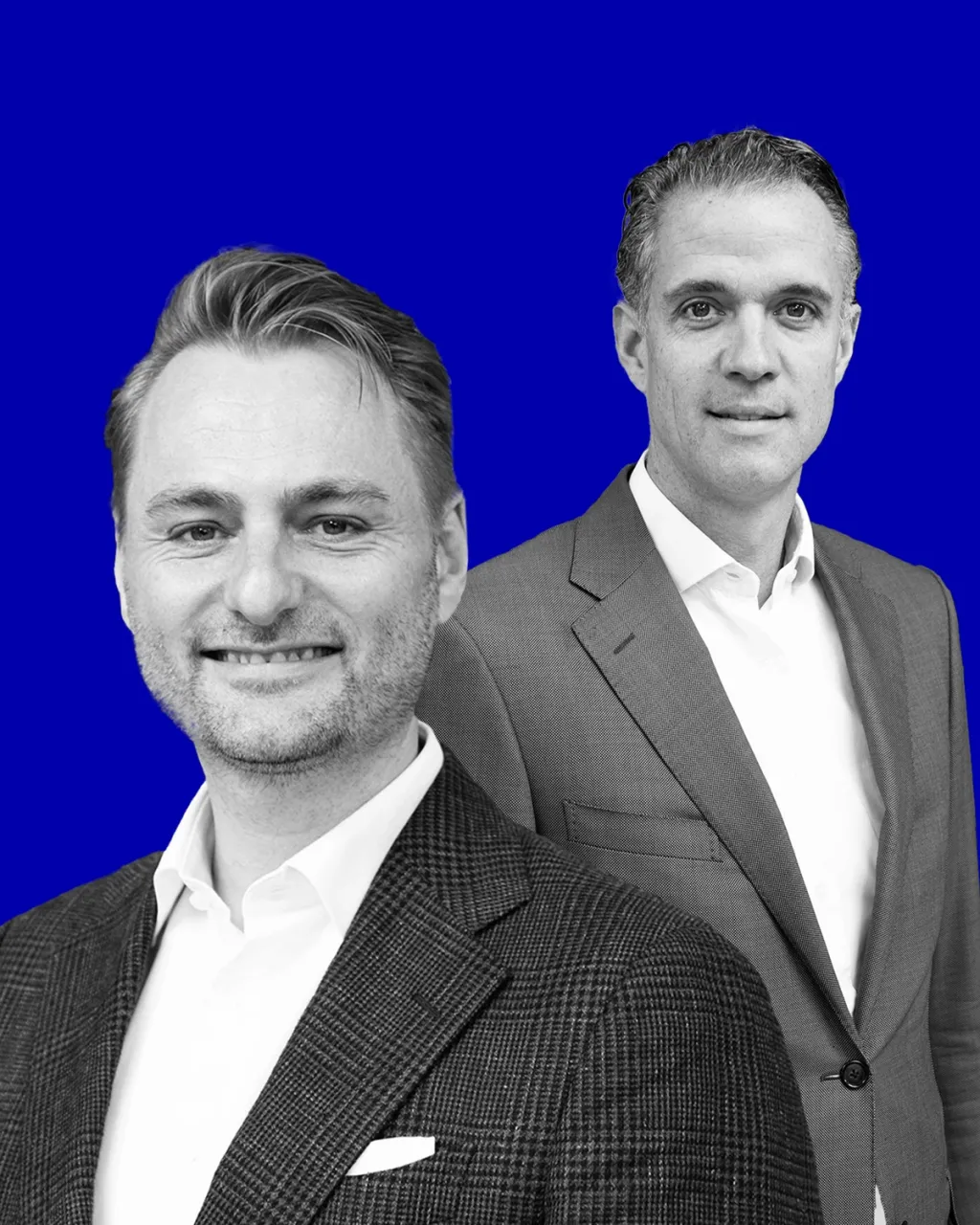 Niels Kattenberg (l.) en Huib de Mulder