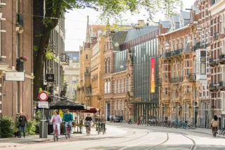 Foto Marnixstraat Amsterdam