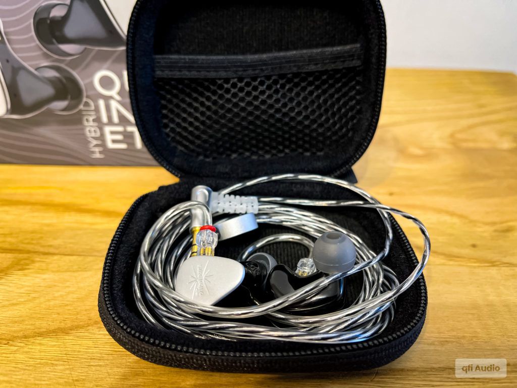 Review of Kiwi Ears Quintet with carry case on qfi Audio