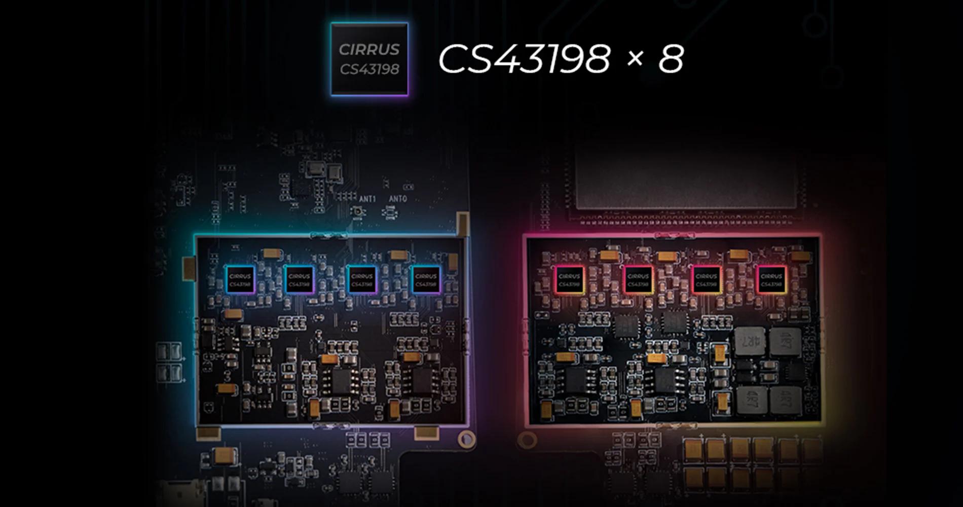 iBasso DX260 Cirrus Logic 8x CS43198 Octa DAC