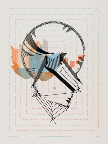 UX for Good 2013 Vancouver Poster by Sonnenzimmer