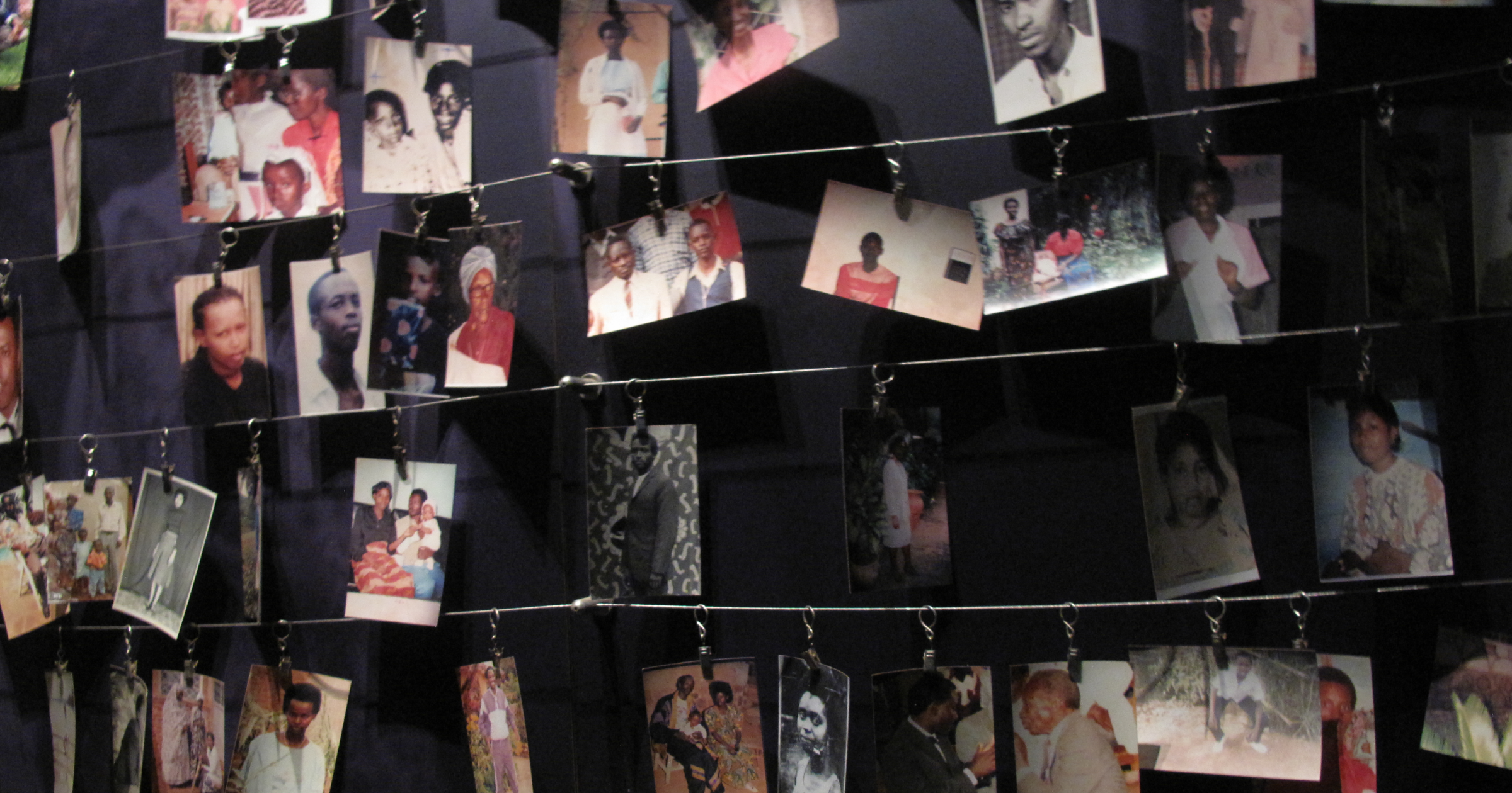 Kigali Genocide Memorial Photo Wall