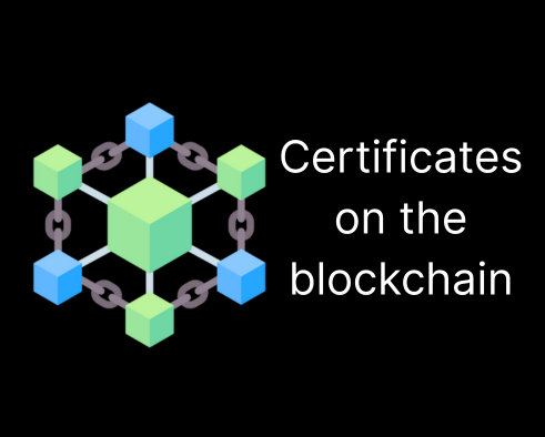 Flintolabs' student certificates are now on the blockchain !!