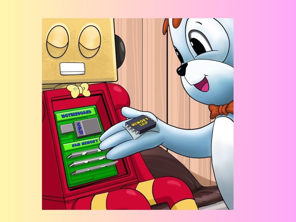 Game blending story telling and coding