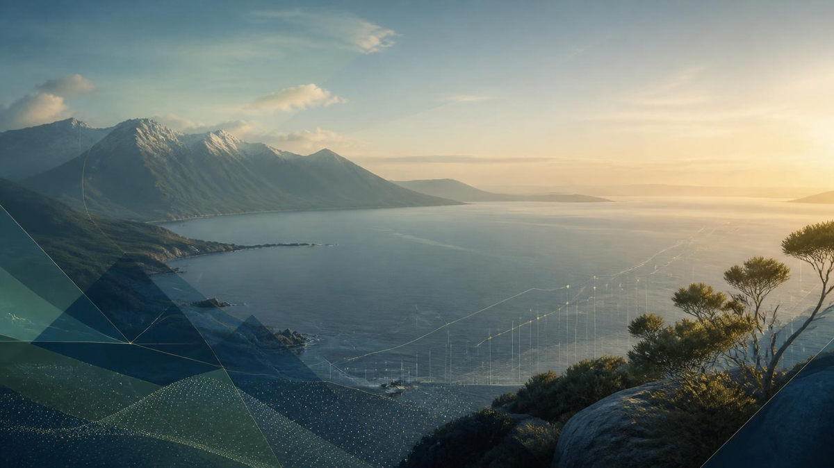 New Zealand and Australian landscape representing long-term responsible investment research.