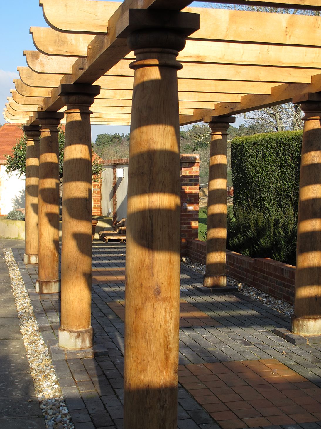 Poolside Pergola