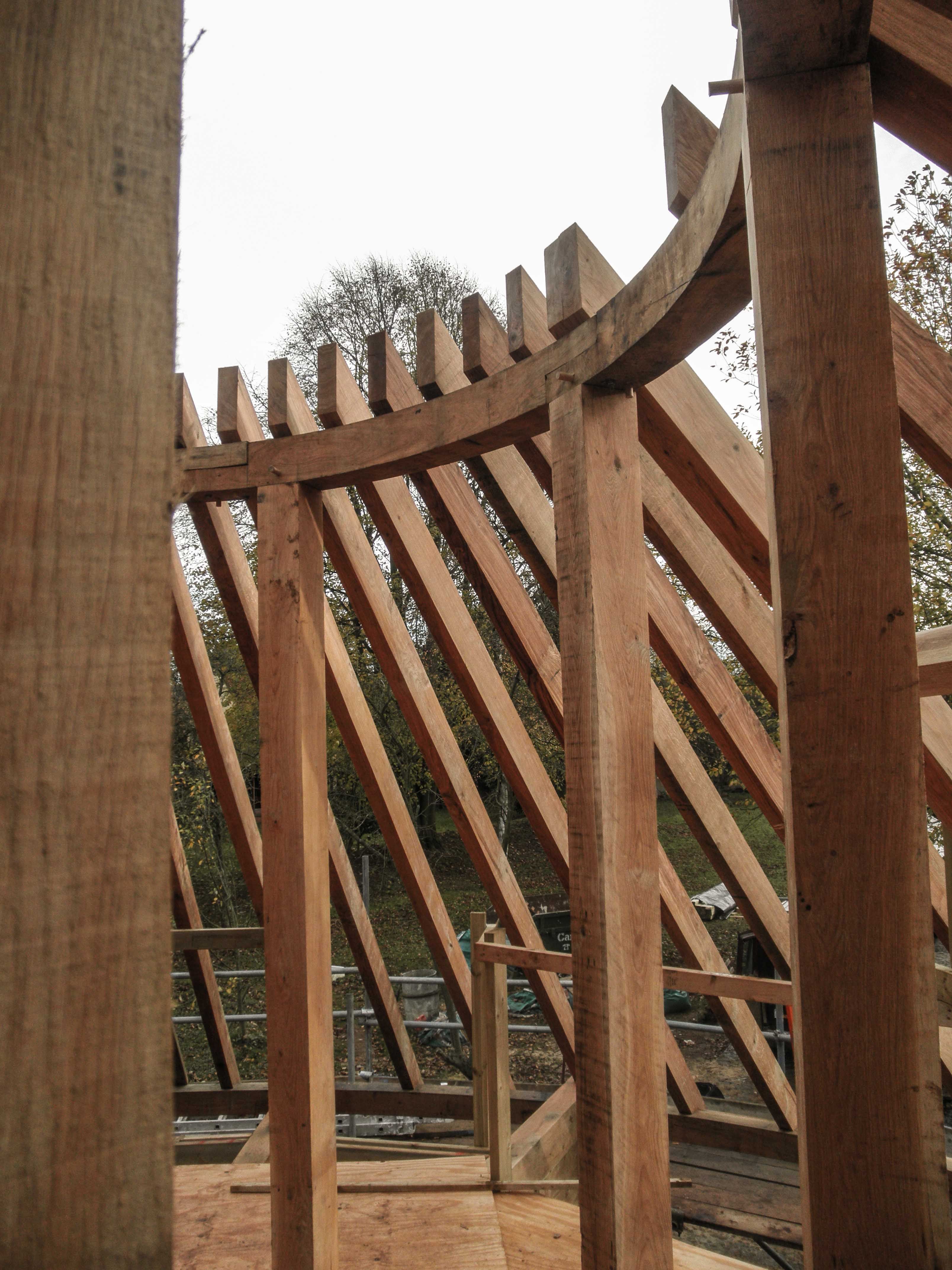 english oak for timber framing
