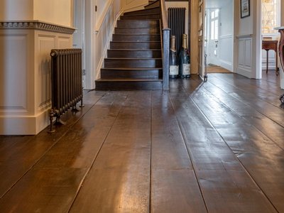 wide oak reclaimed replica flooring