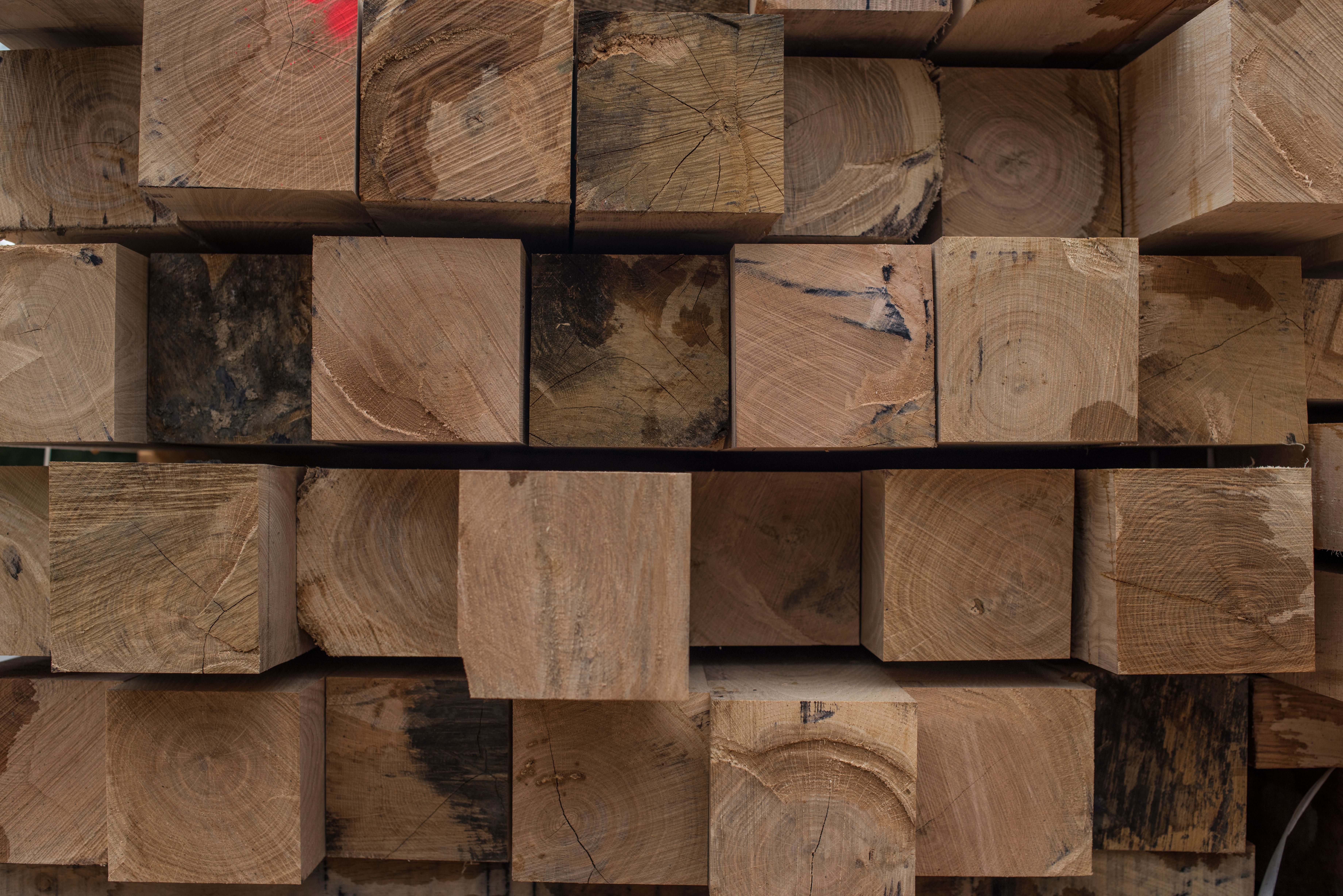 whippletree green oak beams