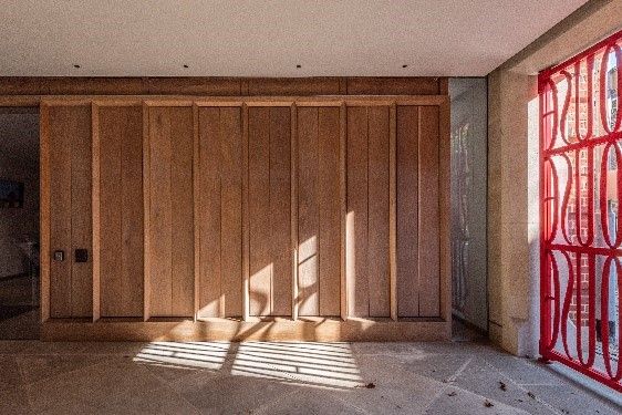 view of a refurbished room