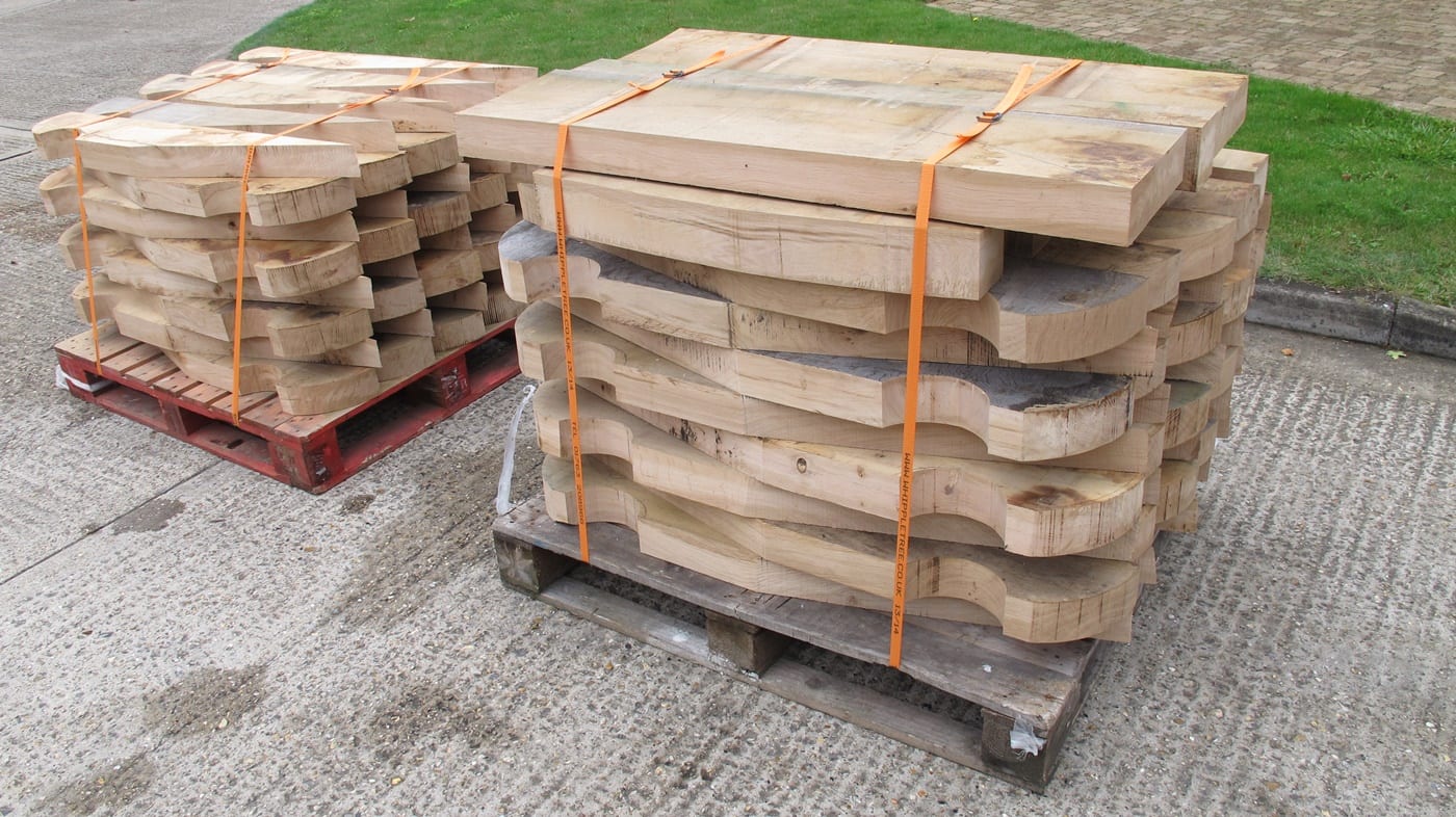 oak sprockets or rafter feet