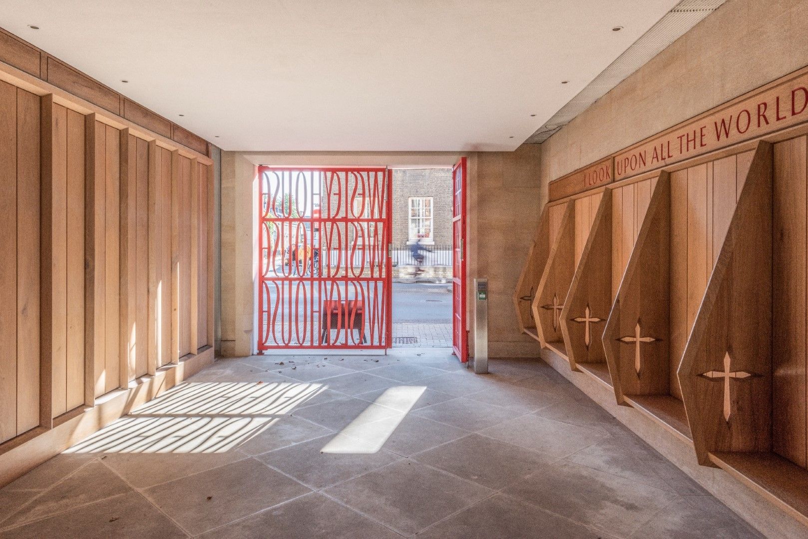 view of a refurbished room