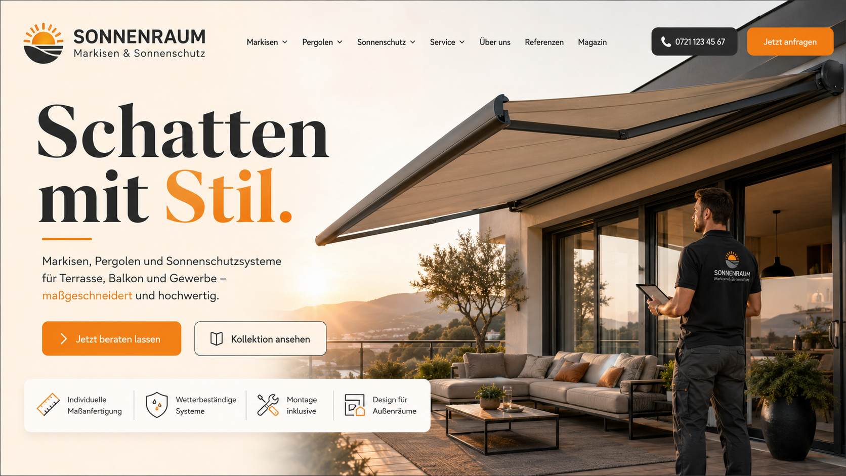 Unternehmens-Website