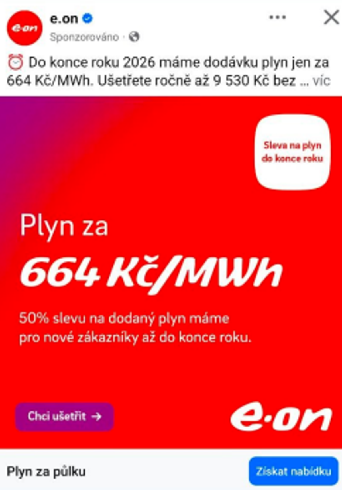 Další klamavá reklama a nevýhodný produkt od EON