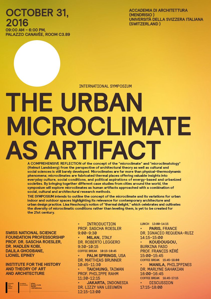urban architecture, climate control, thermal diversity, air-conditioning