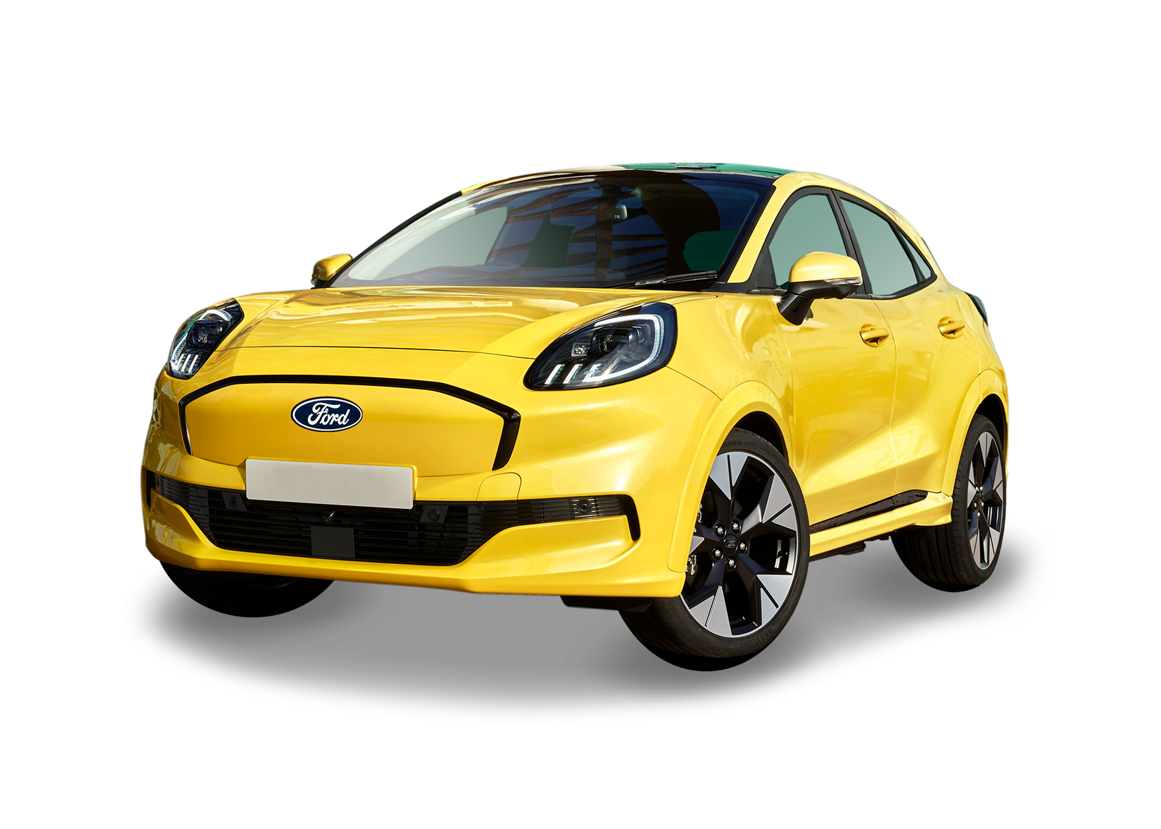Front left view of Ford Puma Gen-E