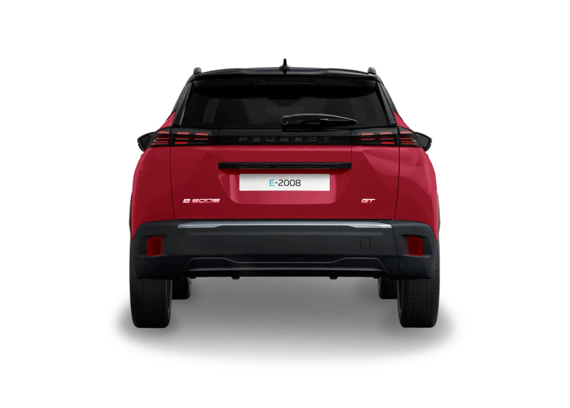Peugeot e-2008 - Elixir red - Back