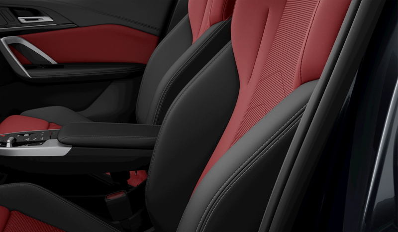 Interior shot displaying the seats