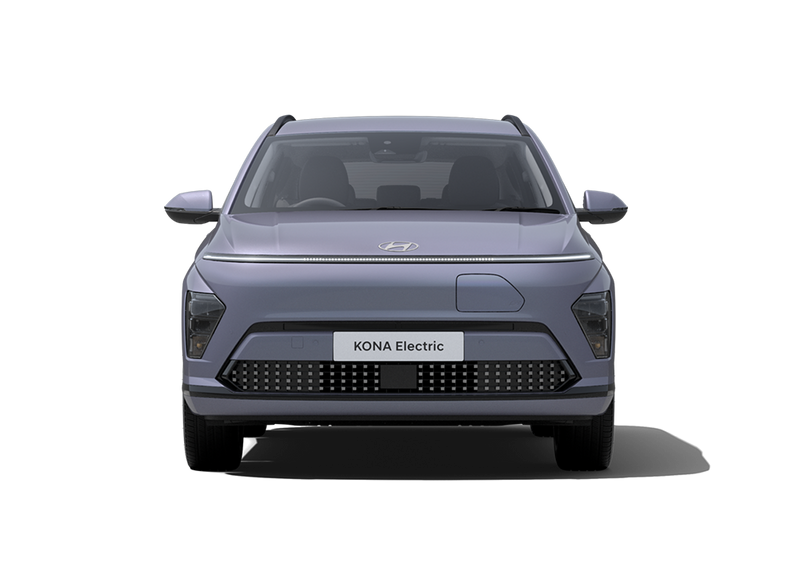 Hyundai kona marble grey front 