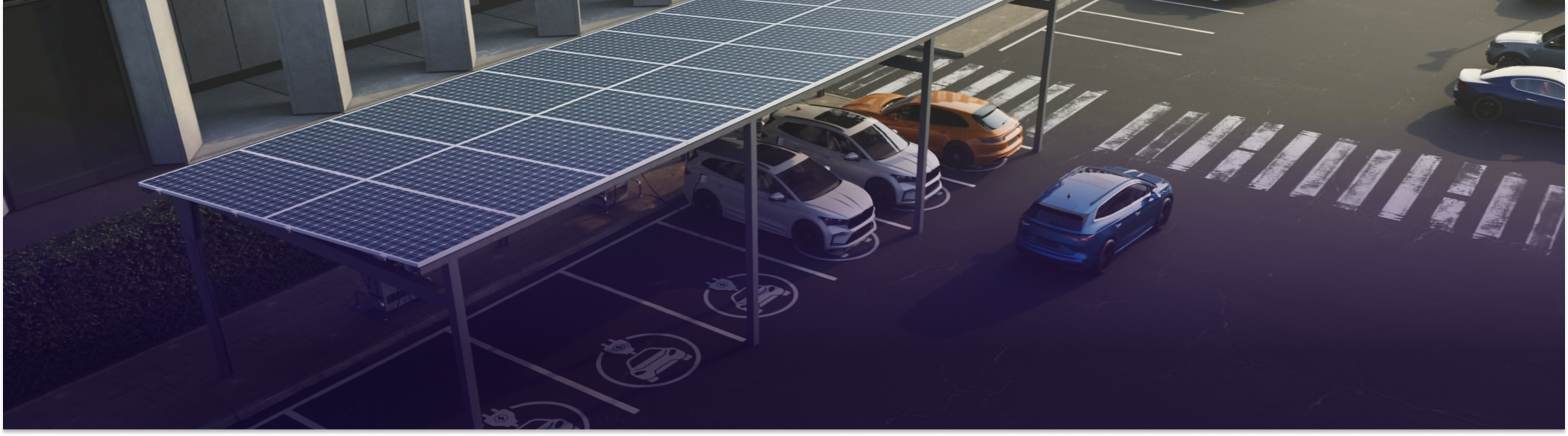 Business Electric Charge Car Park 