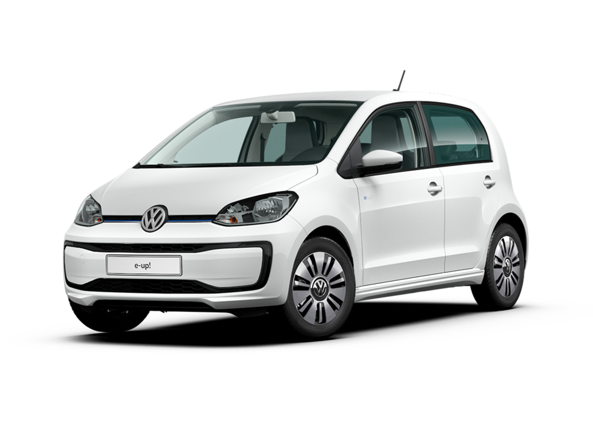 Front left view of Volkswagen e‑up!