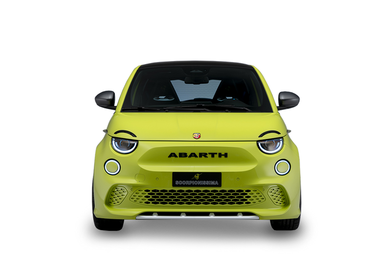 Front of Abarth 500e