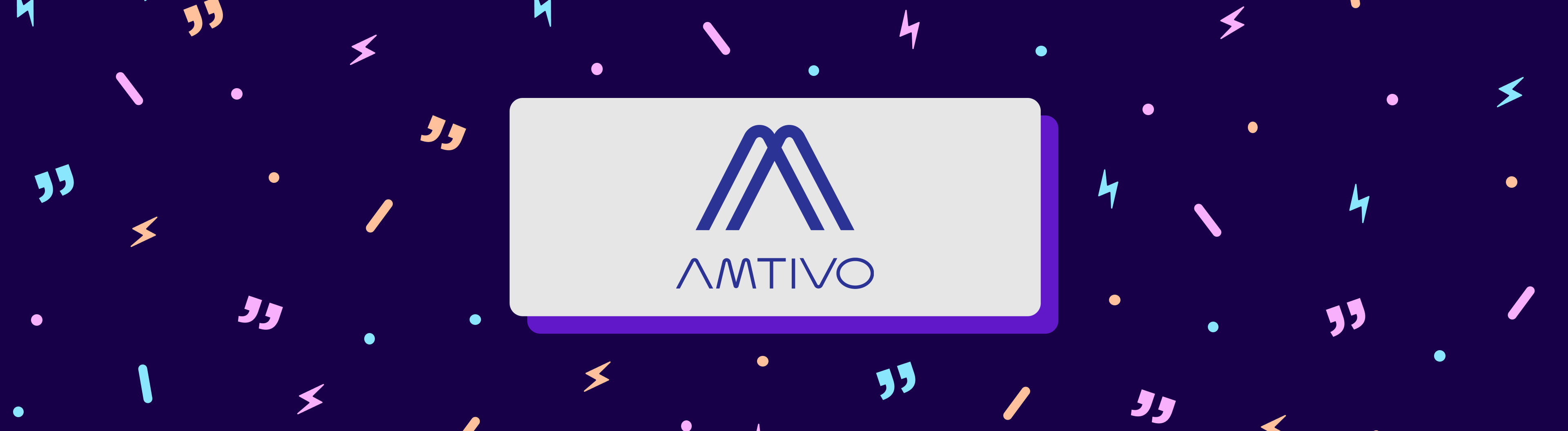 Banner with Amtivo Group logo