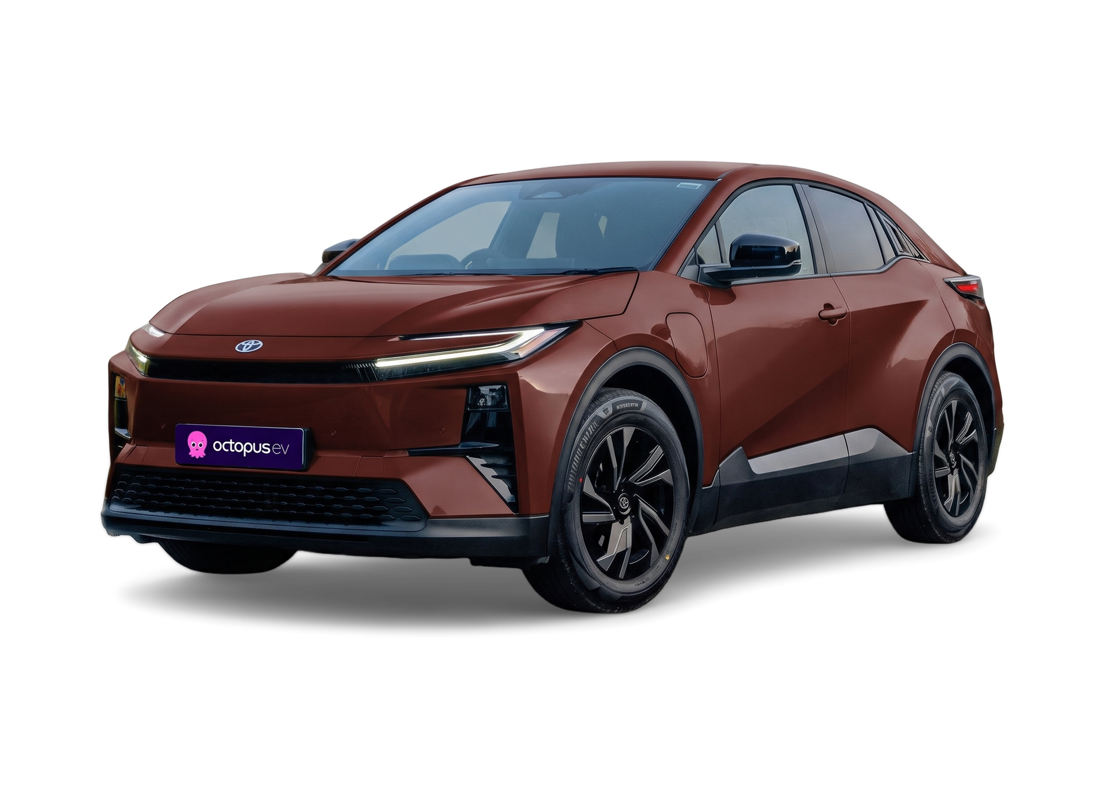 Front left view of Toyota C-HR+