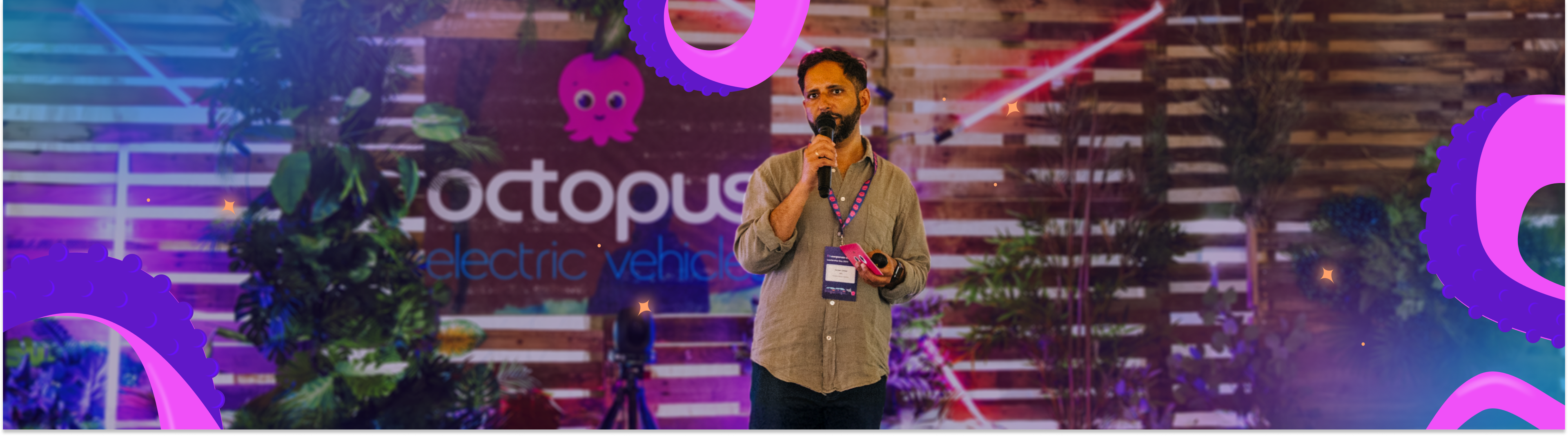 Gurjeet Grewal speaking at an OEV event