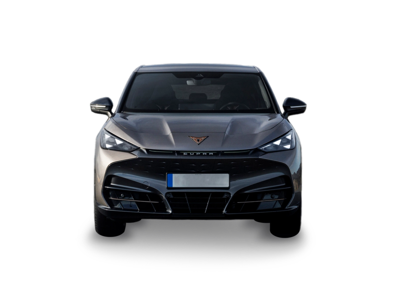 Front angle of the Cupra Tavascan