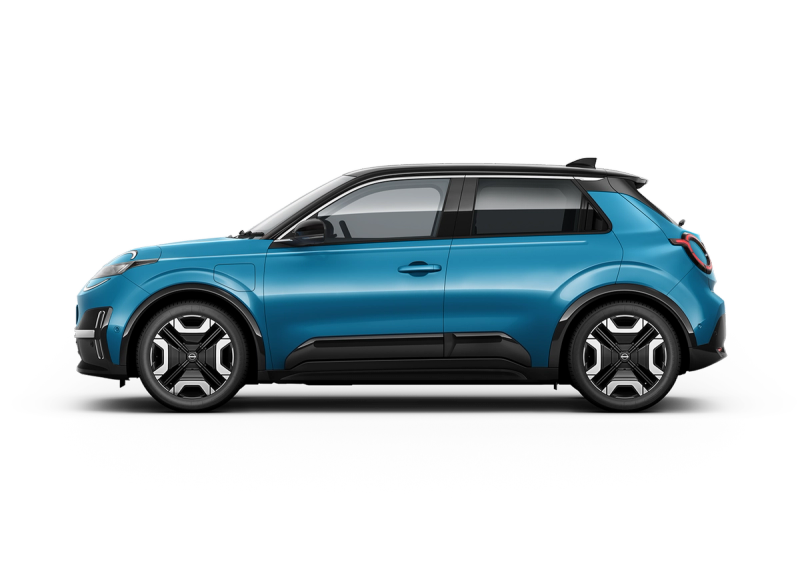 Nissan MICRA in a side left angle