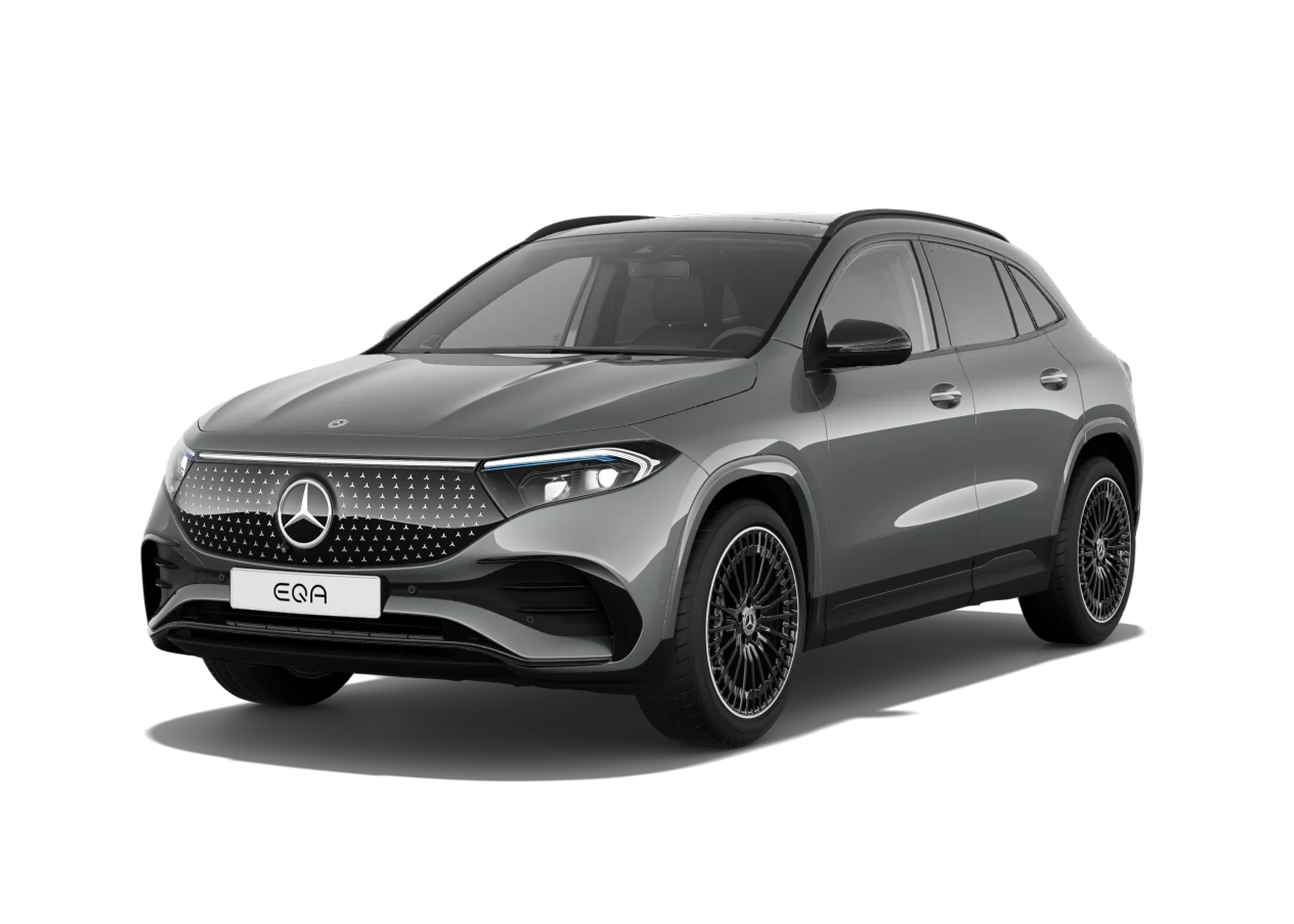 Front left view of Mercedes-Benz EQA
