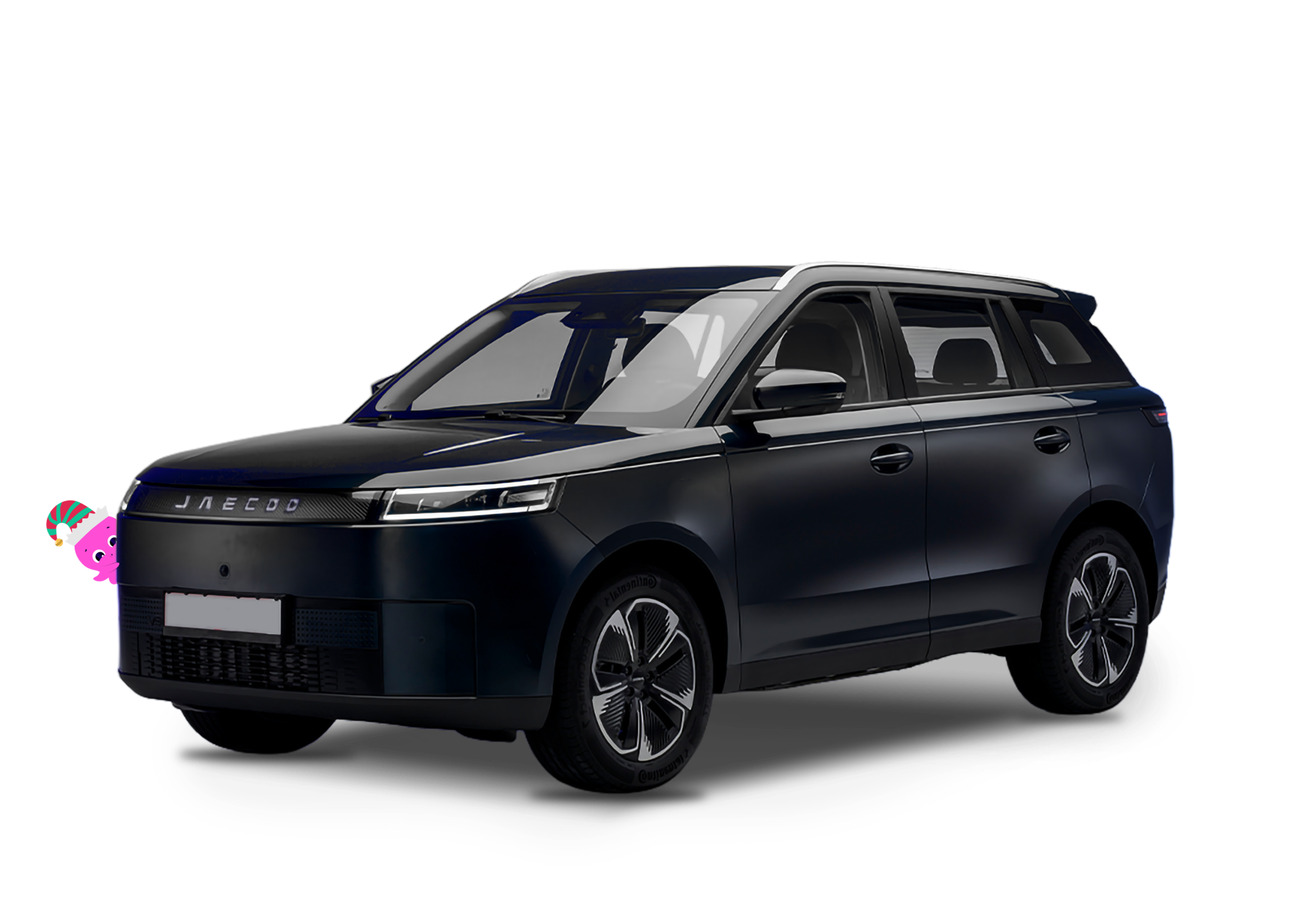 Front left view of JAECOO E5