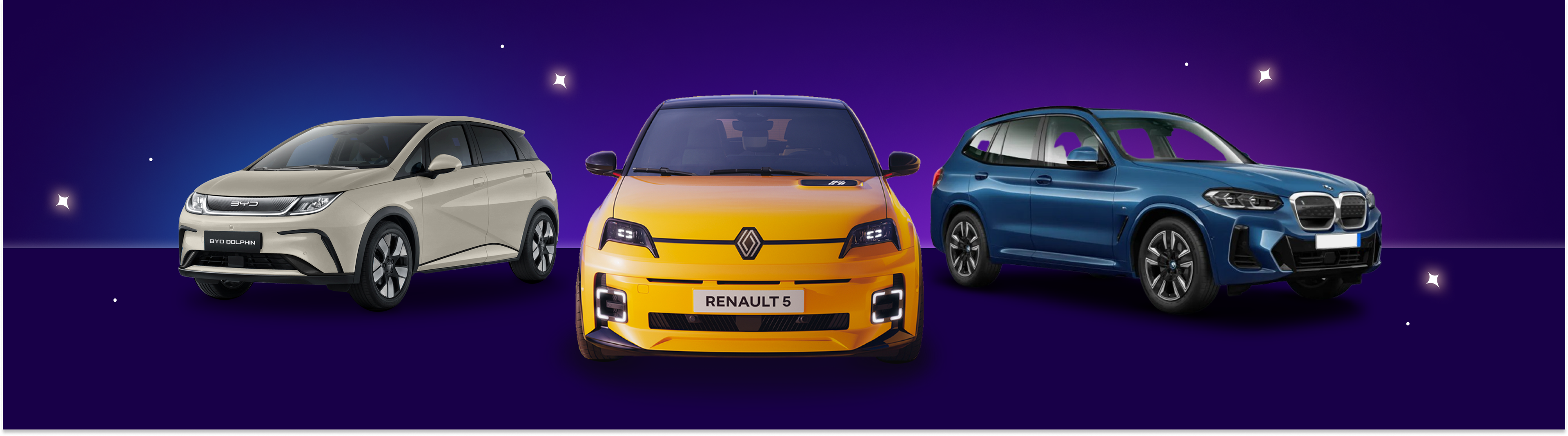 Header image displaying the current coolest EVs