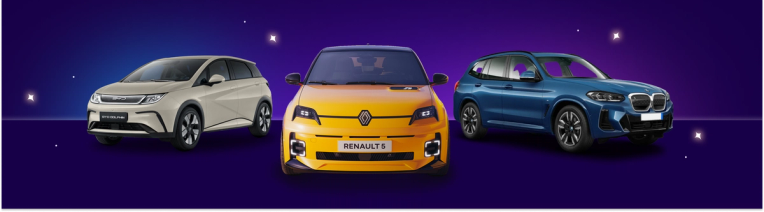 Header image displaying the current coolest EVs