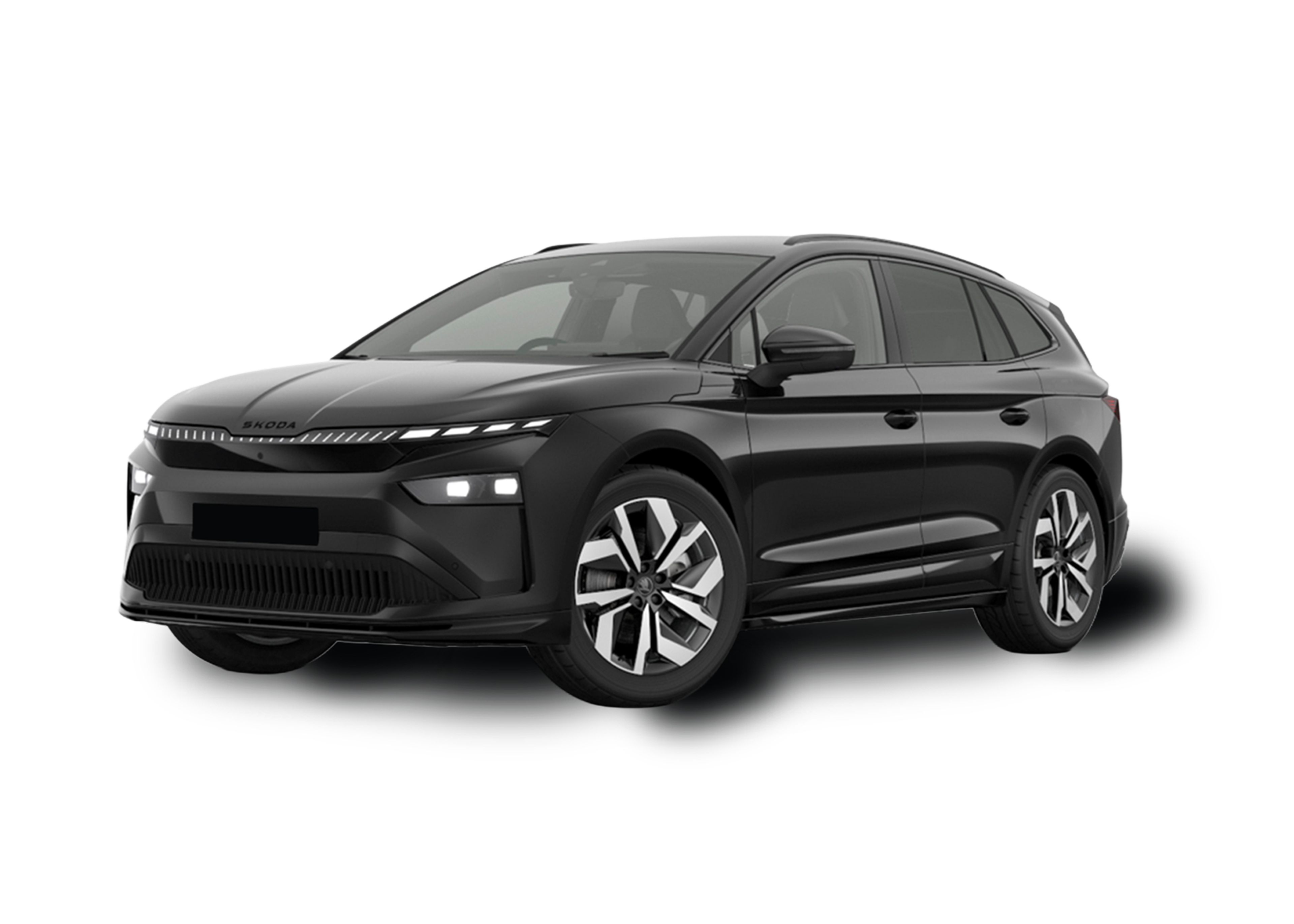 Front left view of Skoda ENYAQ iV