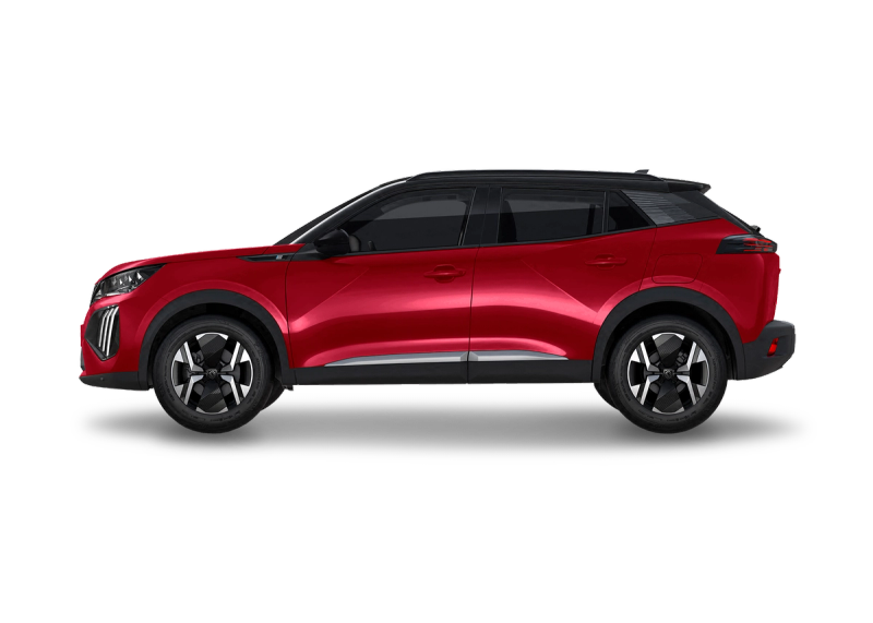 Peugeot e-2008 - Elixir red - Side Left