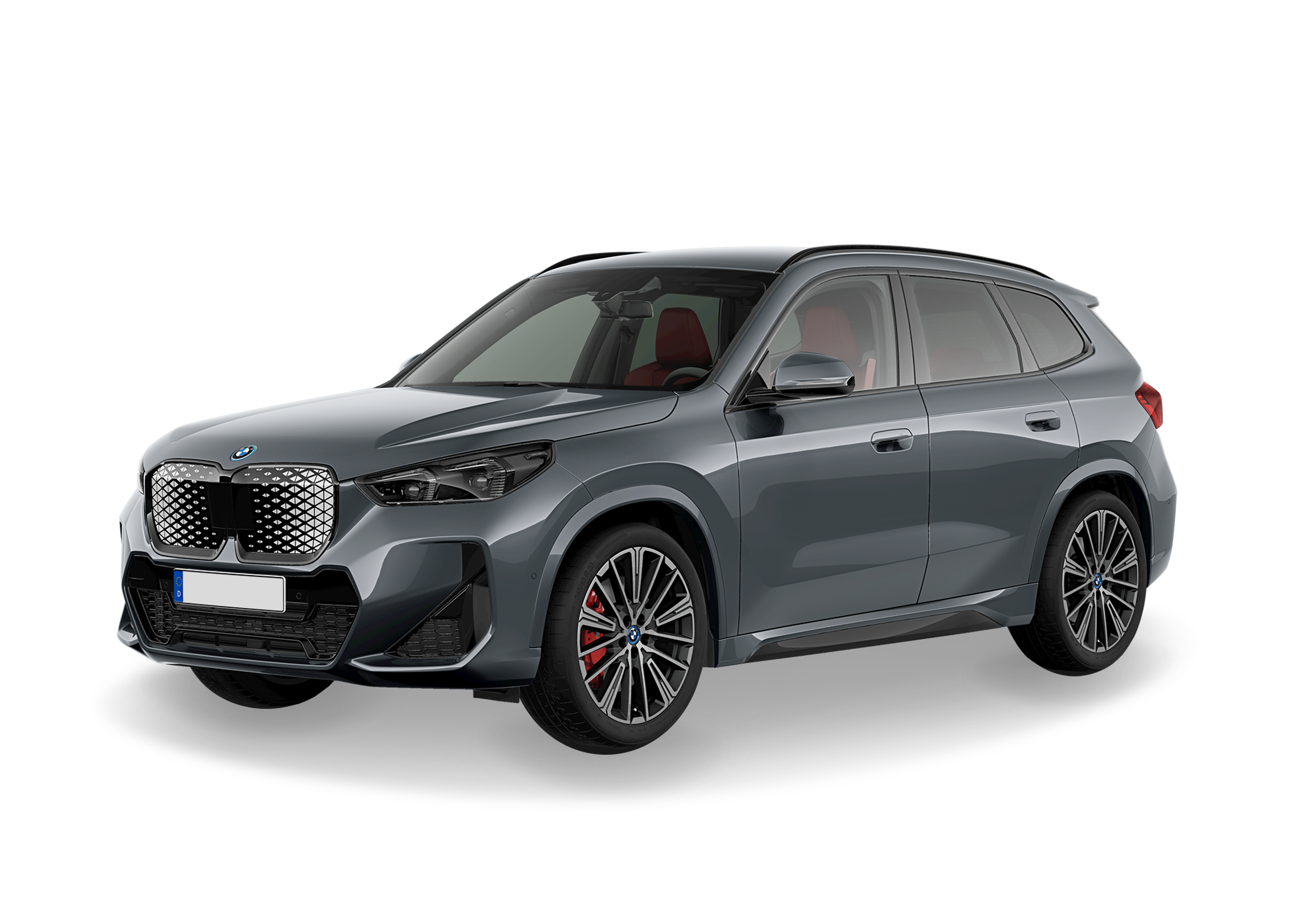 Front left view of BMW iX1