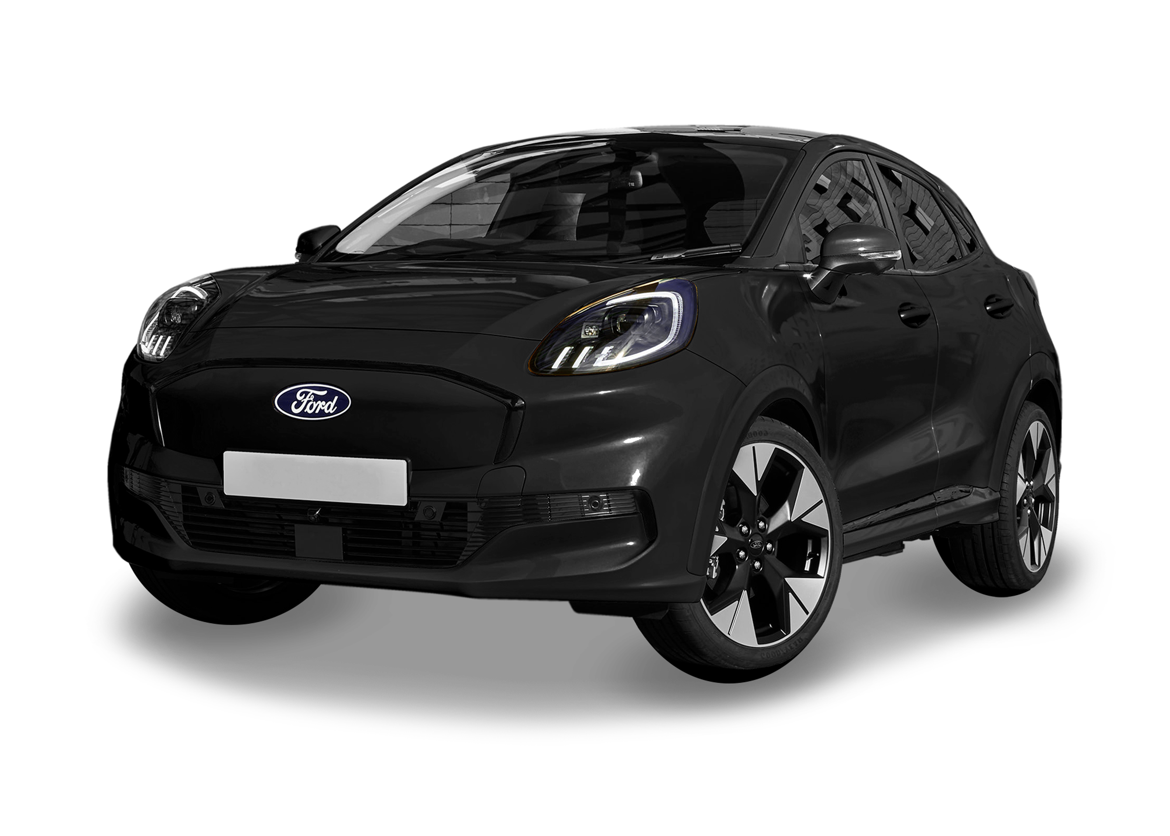 Front left view of Ford Puma Gen-E