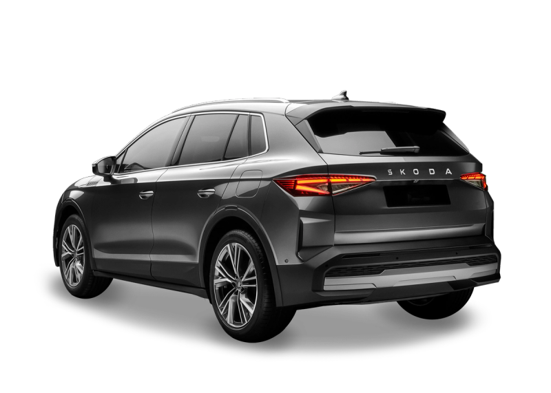 Skoda Elroq in a rear left angle