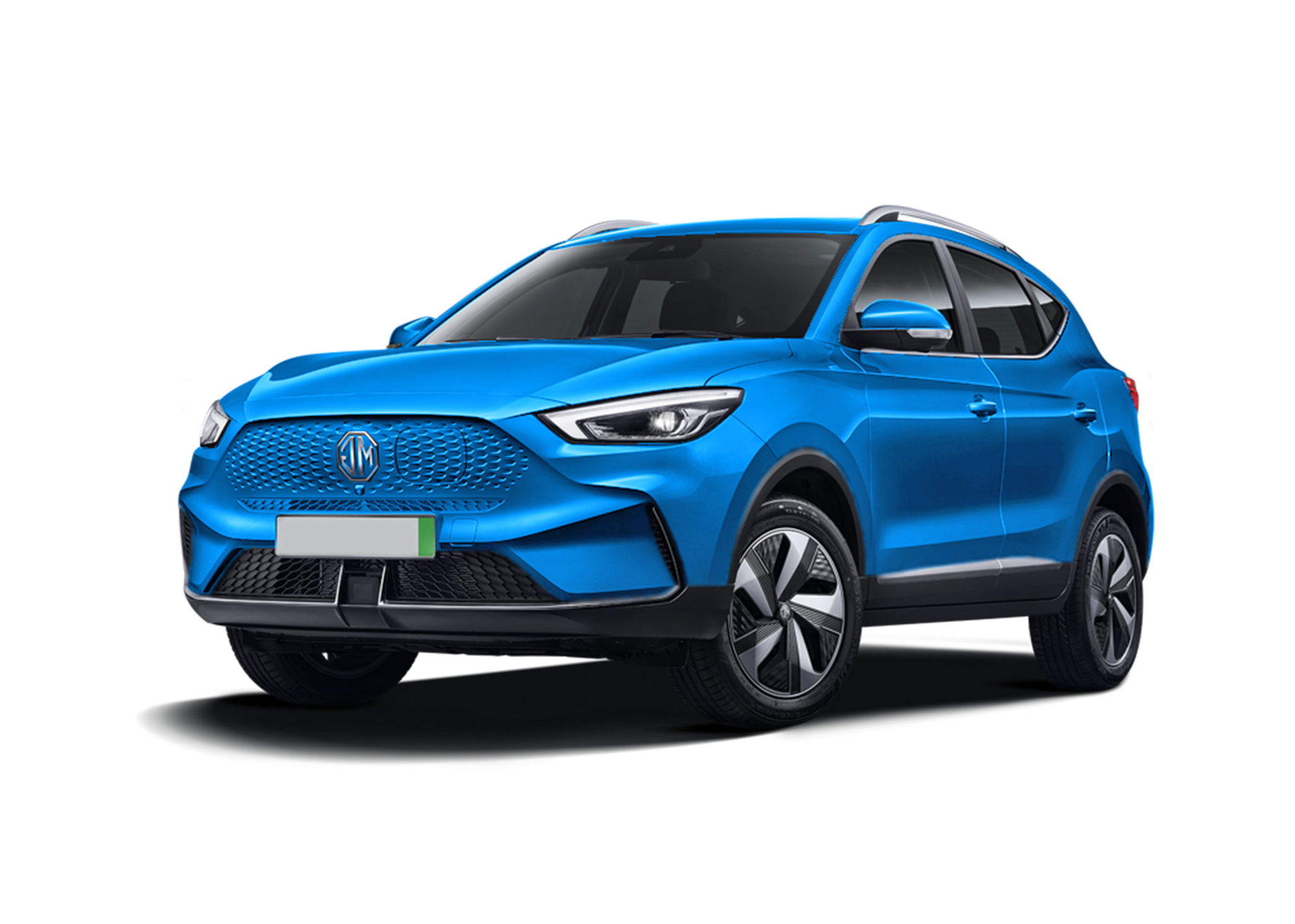 Front left view of MG ZS
