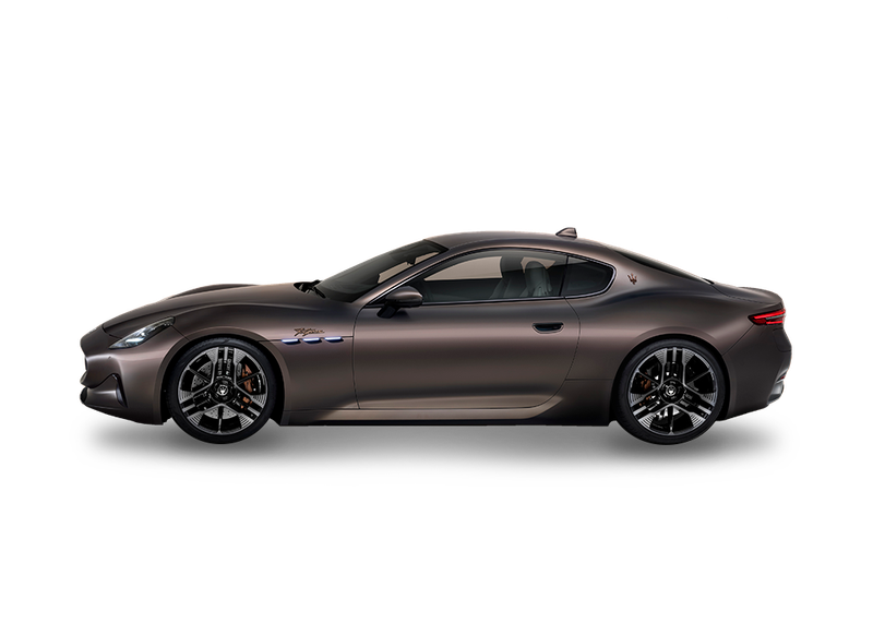 Image of the Maserati GranTurismo Folgore in a side left angle